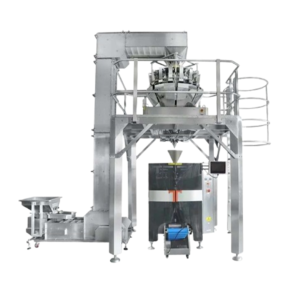 Automatic 14 Head Weigh Filler with Pneumatic Collar Type Bagger